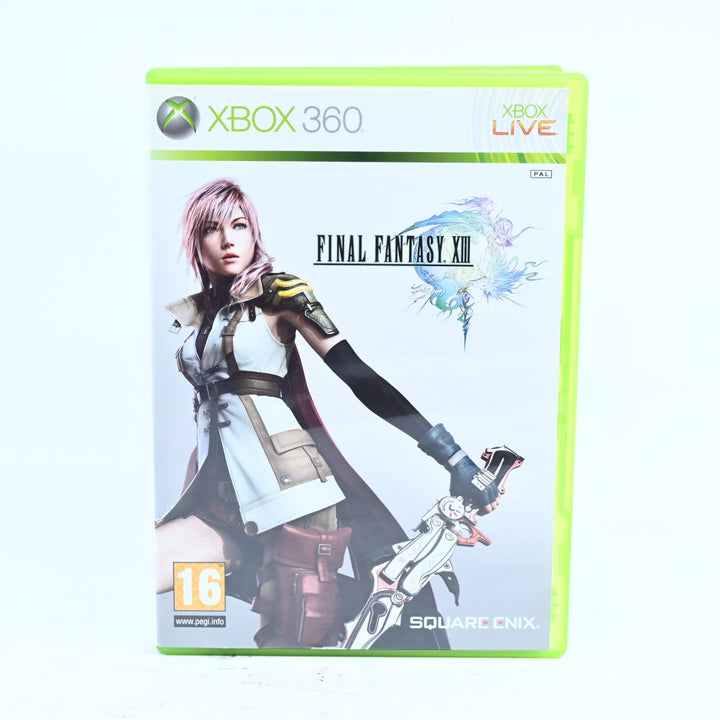 Final Fantasy XIII 13 - Xbox 360 Game + Manual - PAL - MINT DISC!