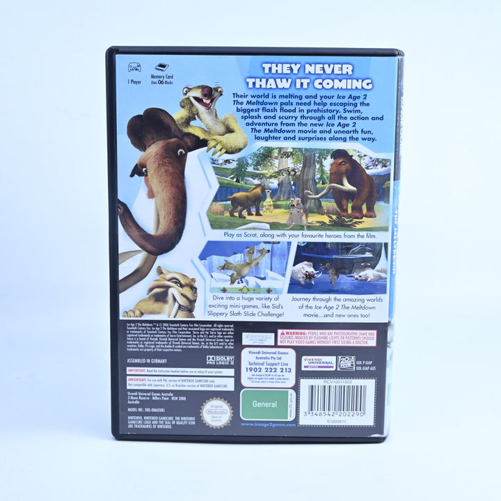 Ice Age 2: The Meltdown - Nintendo Gamecube Game + Manual - PAL - FREE POST!