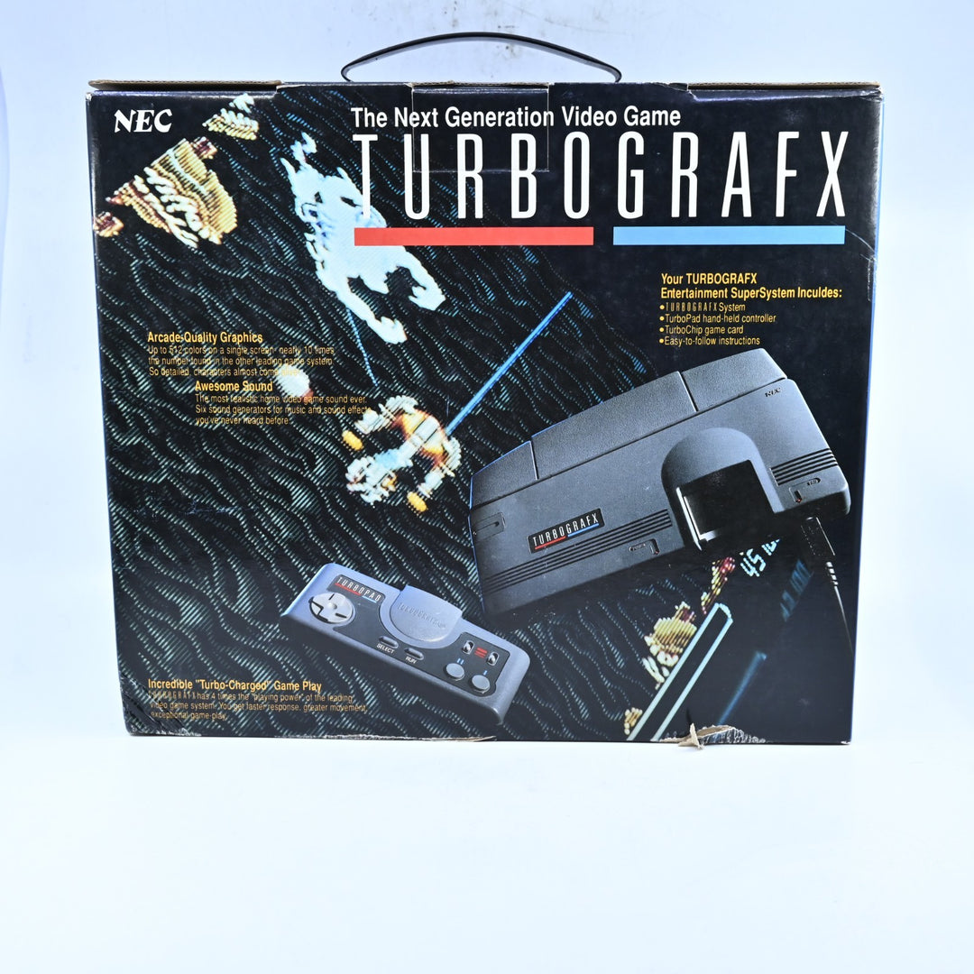 NEC Turbografx-16 Boxed Console / PC Engine + Accessory Kit - NTSC-U/C