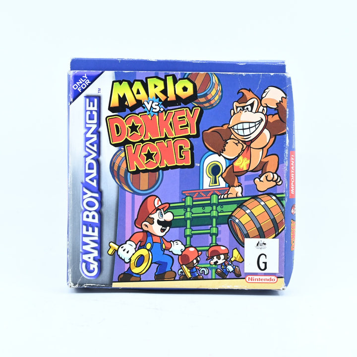Mario Vs. Donkey Kong - Nintendo Gameboy Advance / GBA Boxed Game - PAL