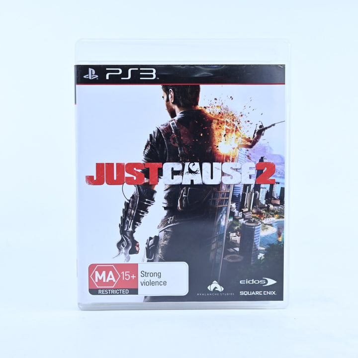 Just Cause 2 - Sony Playstation 3 / PS3 Game + Manual - MINT DISC!