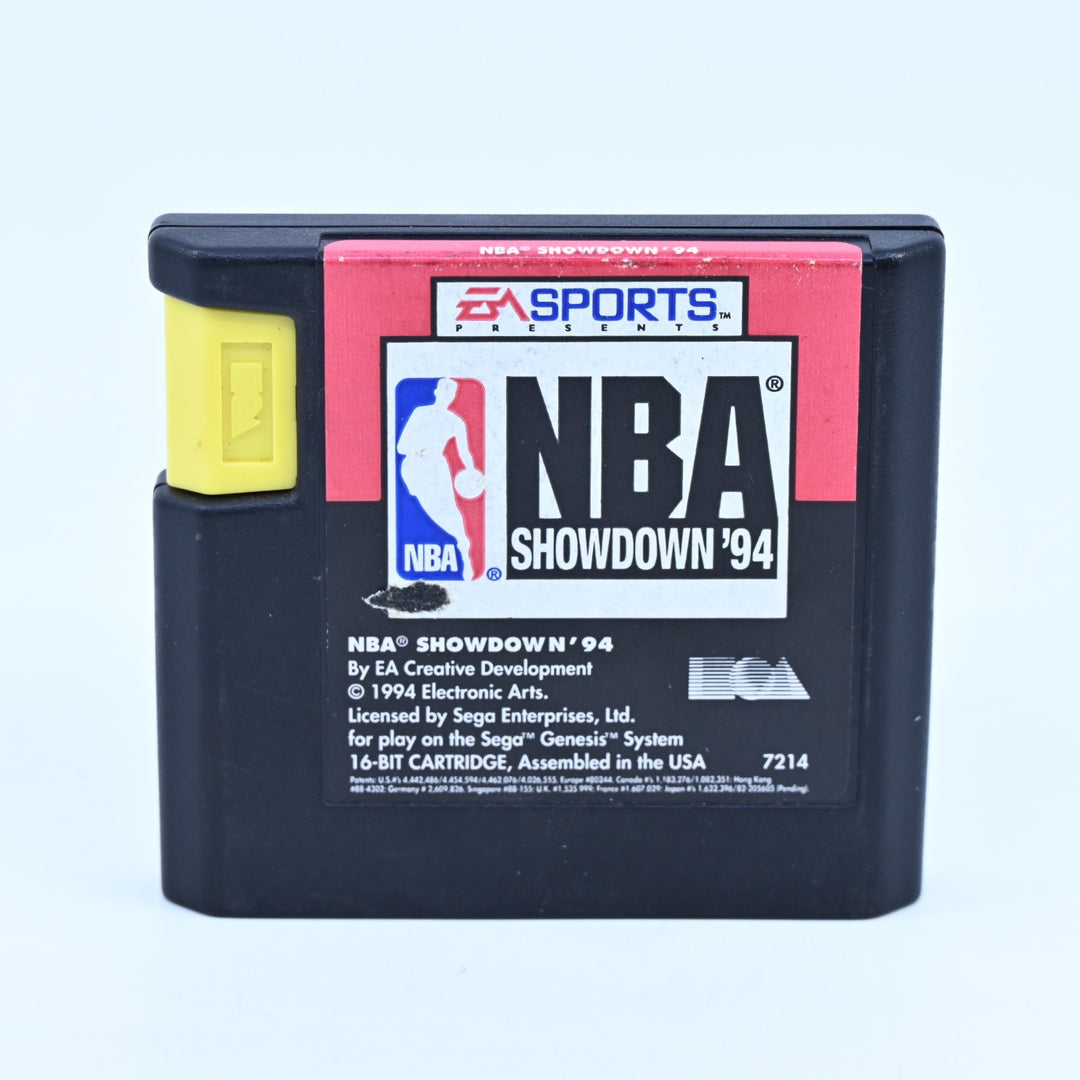 NBA Showdown '94 - Sega Mega Drive Game - Cartridge Only - PAL - FREE POST!