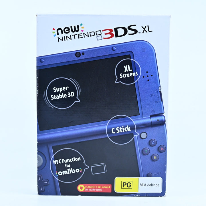 Metallic Blue - 'New' Nintendo 3DS XL Boxed Console - RED-001 - PAL - FREE POST!