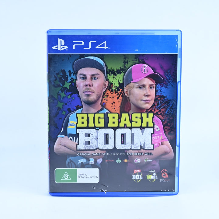 Big Bash Boom - Sony Playstation 4 / PS4 Game - MINT DISC!