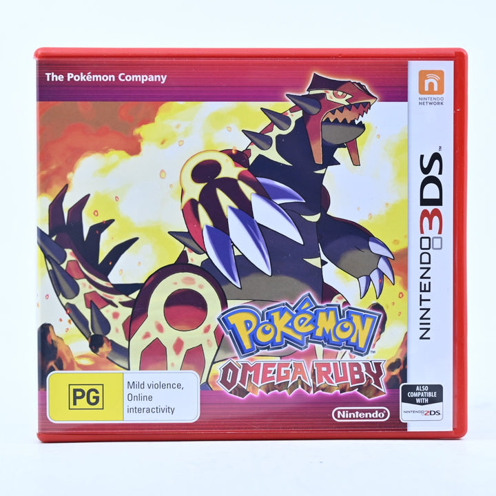 Pokemon Omega Ruby - Nintendo 3DS Game - PAL + Manual - FREE POST!