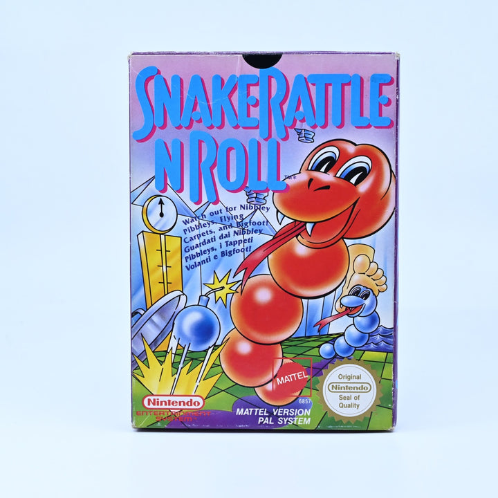 Snake Rattle N Roll - Nintendo Entertainment System / NES Boxed Game - PAL
