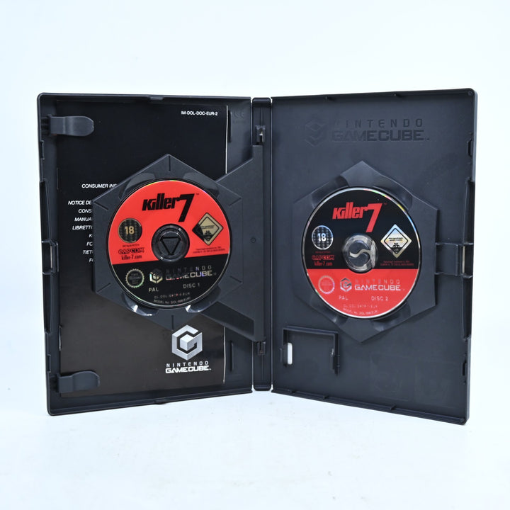 Killer 7 - Nintendo Gamecube Game - No Manual - PAL - FREE POST!