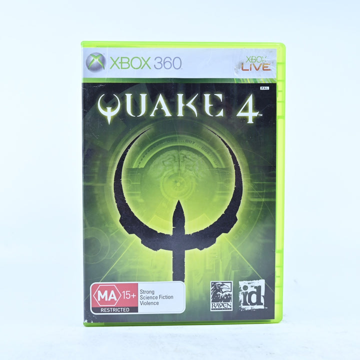 Quake 4 - Xbox 360 Game + Manual - PAL - MINT DISC!