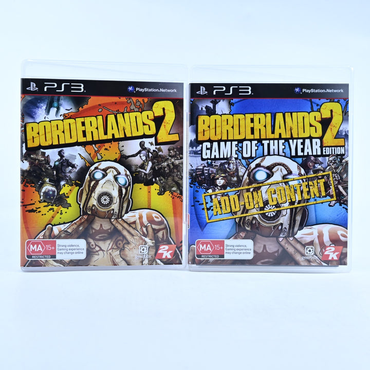 Borderlands 2 Game of the Year Edition - Sony Playstation 3 / PS3 Game + Manual
