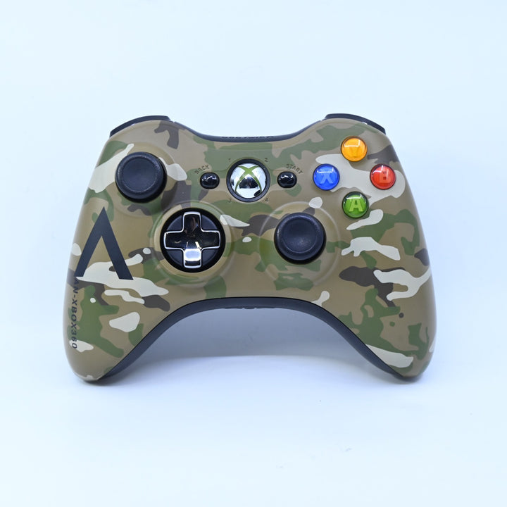 Microsoft Xbox 360 Camouflage Wireless Controller - Xbox 360 Accessory