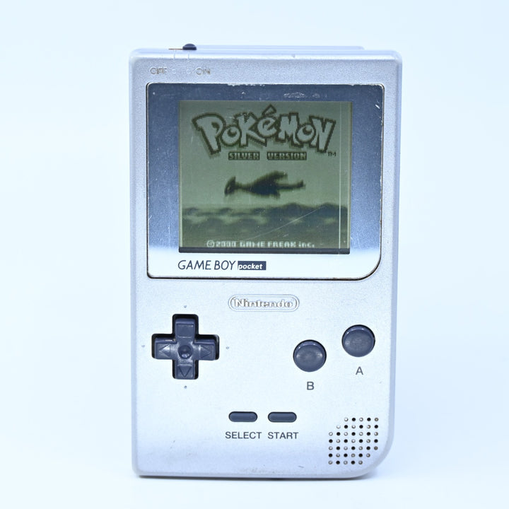 Silver Nintendo Gameboy Pocket Console - MGB-001 - FREE POST!