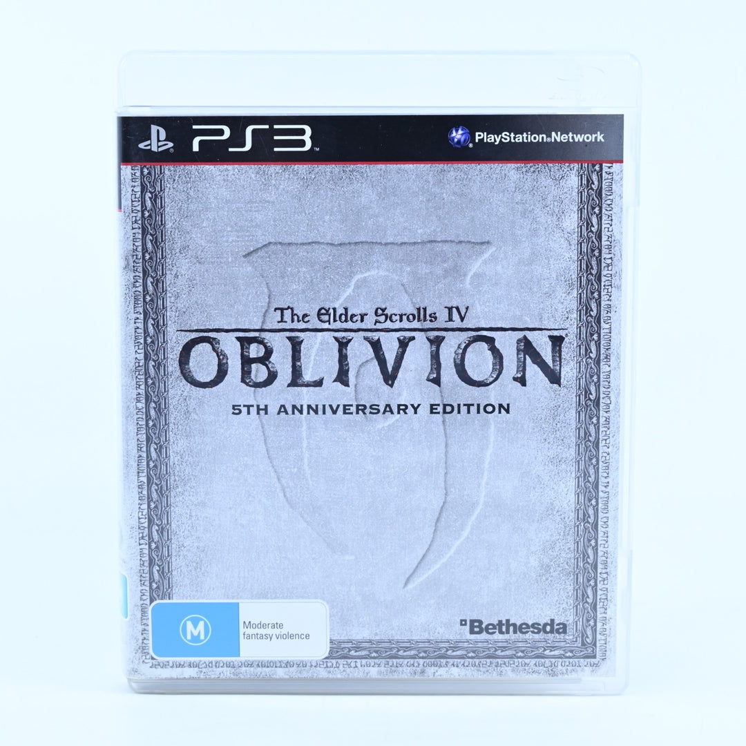 The Elder Scrolls IV: Oblivion 5th Anniversary Edition - PS3 Game + Manual + DVD