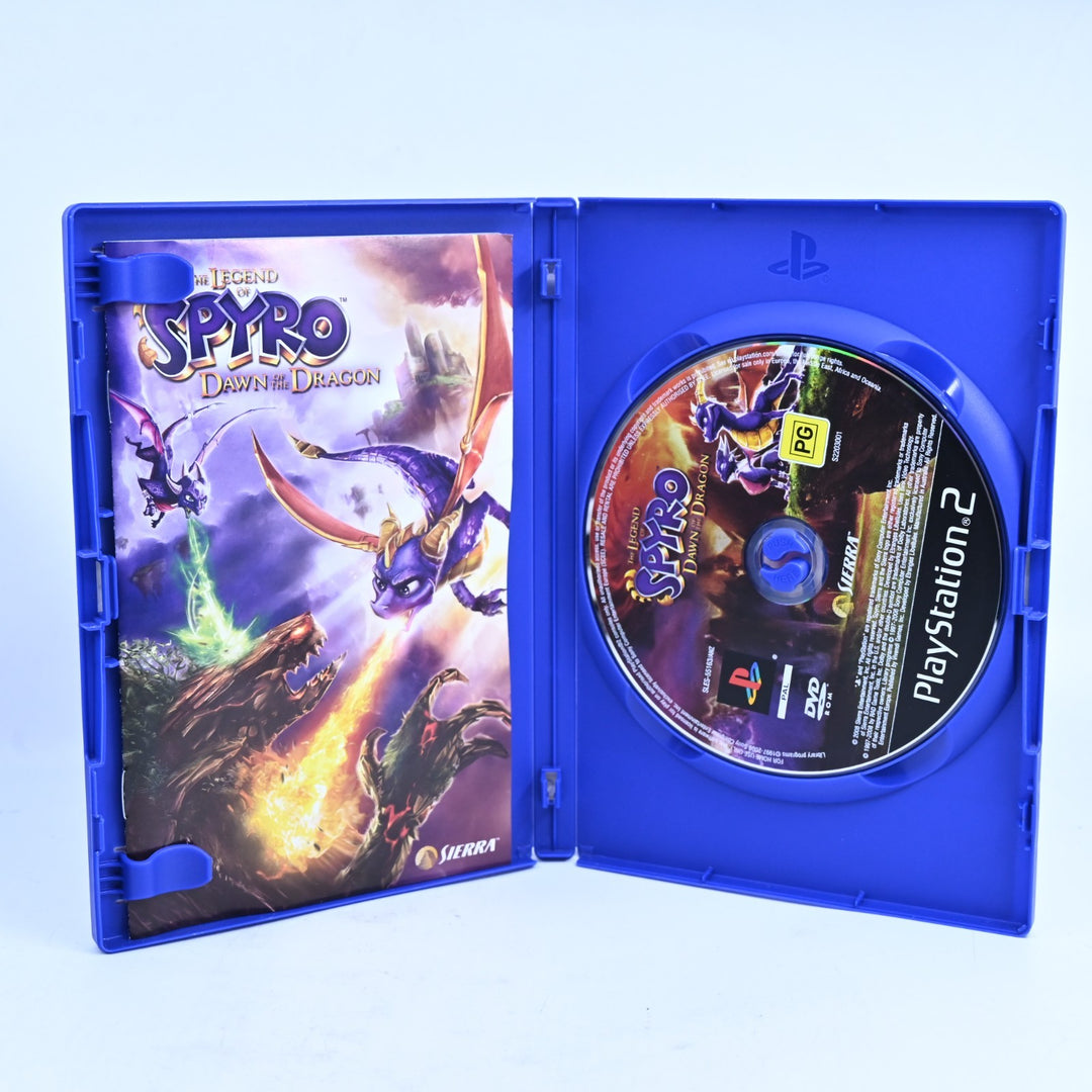 The Legend of Spyro: Dawn of the Dragon - Sony Playstation 2 / PS2 Game + Manual