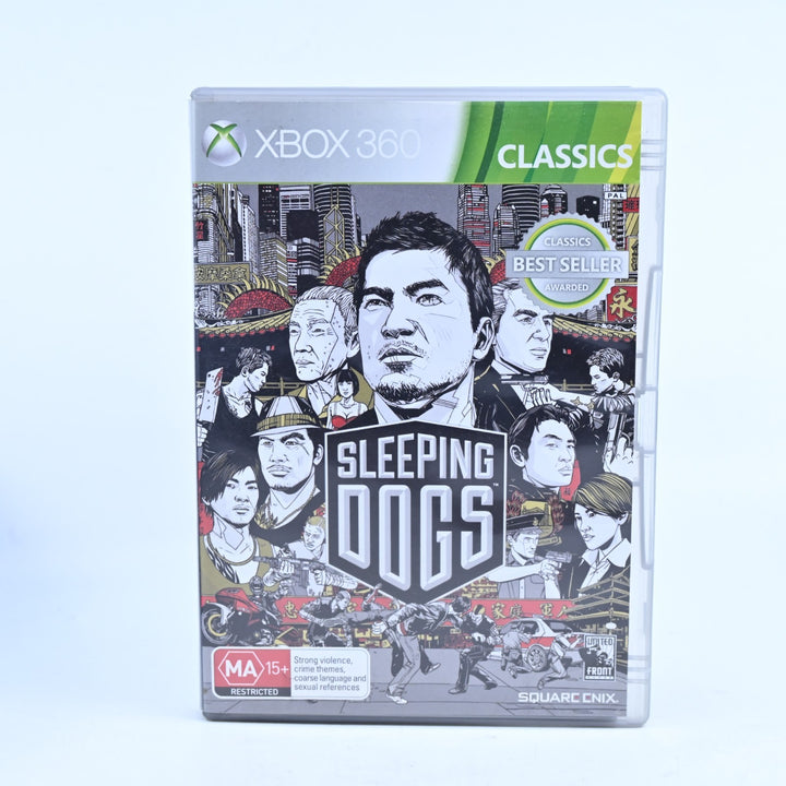 Sleeping Dogs - Xbox 360 Game + Manual - PAL - MINT DISC!