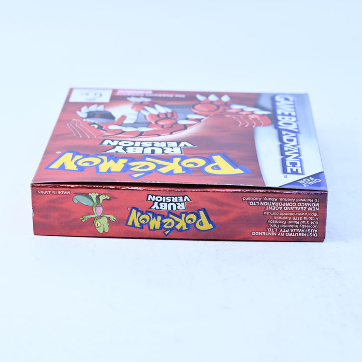 Pokemon Ruby Version - Nintendo Gameboy Advance / GBA Boxed Game - AUS PAL