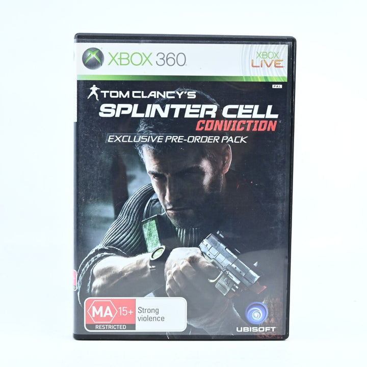 Splinter Cell: Conviction - Exclusive Pre-Order Pack - Xbox 360 Game + Manual