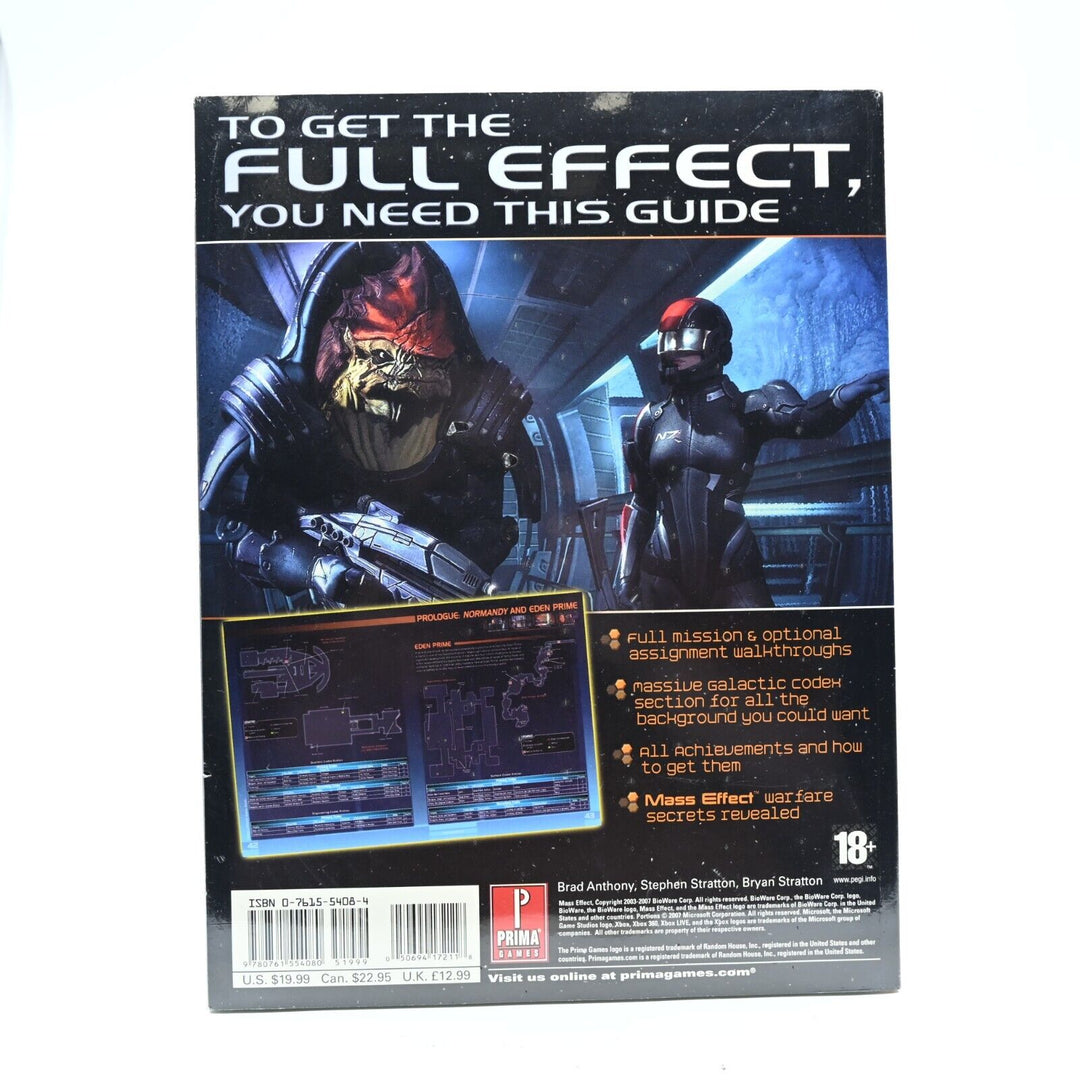 Mass Effect Official Game Guide - Official Game Guide by Prima