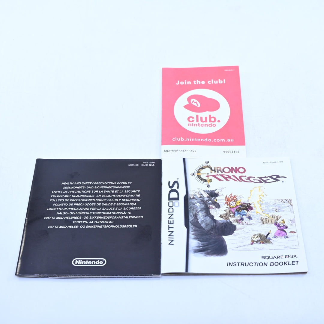 Chrono Trigger - Nintendo DS Game - PAL + Manual - FREE POST!