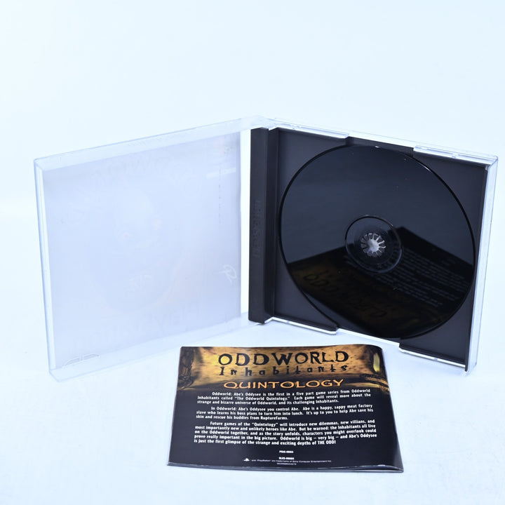 Oddworld: Abe's Oddysee - Sony Playstation 1 / PS1 Game + Manual - PAL