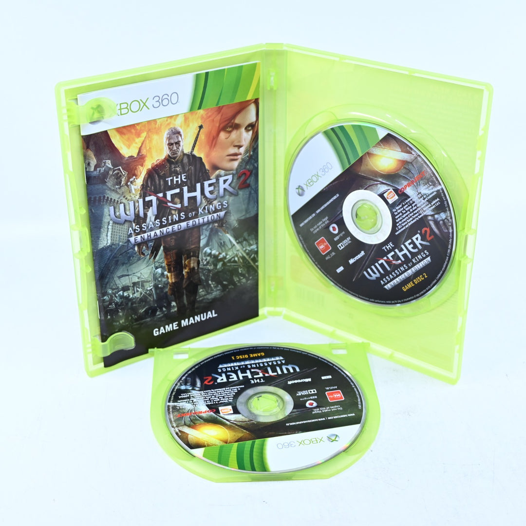 The Witcher 2: Assassins Of Kings - Enhanced Edition - Xbox 360 Game + Manual