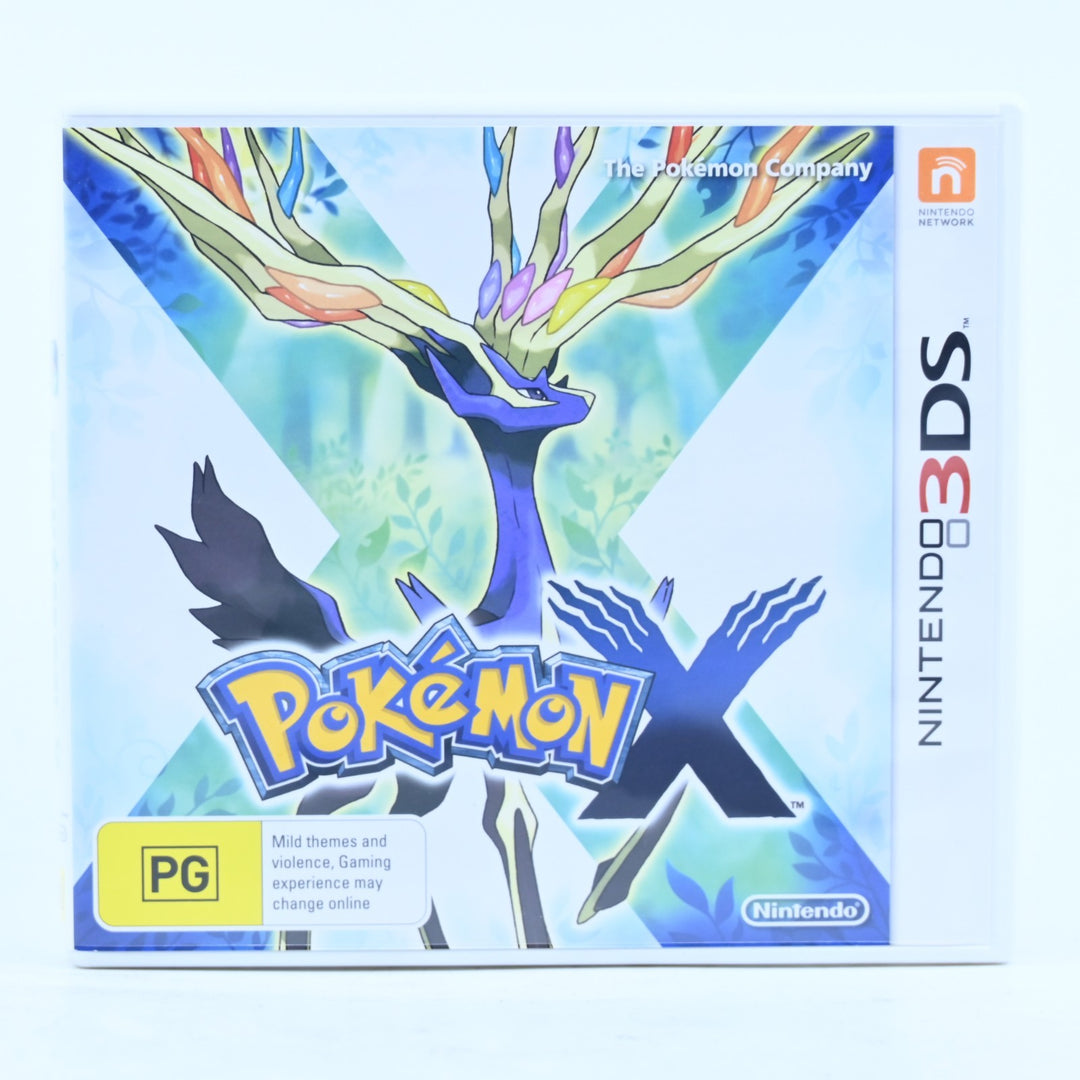 Pokemon X - Nintendo 3DS Game - PAL + Manual - FREE POST!