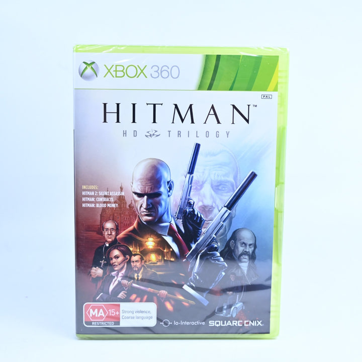 Hitman HD Trilogy - SEALED! Xbox 360 Game + Manual - PAL - MINT DISC!