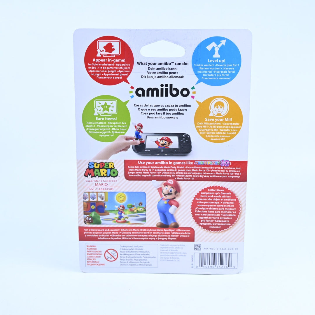 SEALED! Mario Amiibo - Super Mario - Nintendo - Toy