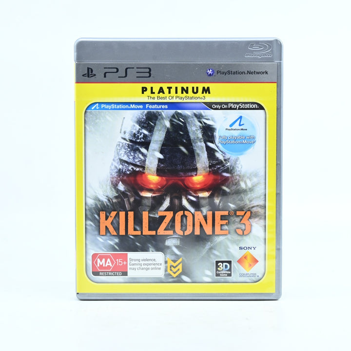 Killzone 3 - Sony Playstation 3 / PS3 Game + Manual - FREE POST!