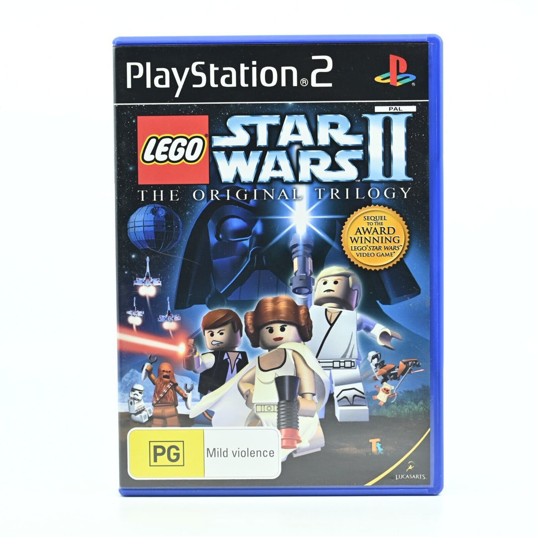 LEGO Star Wars II: The Original Trilogy -Sony Playstation 2 / PS2 Game + Manual