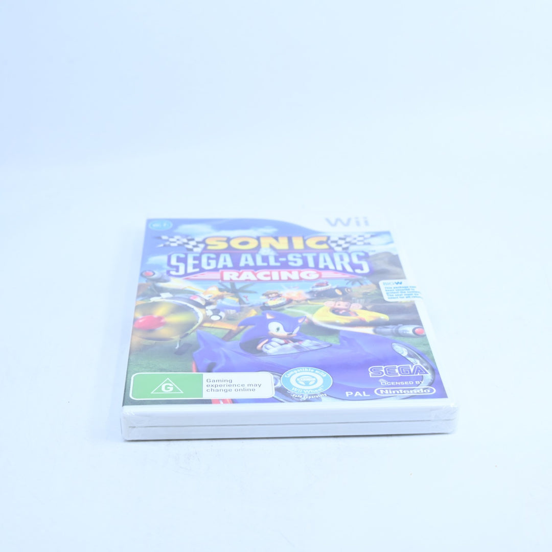 SEALED! - Sonic & Sega All-Stars Racing - Nintendo Wii Game + Manual - PAL