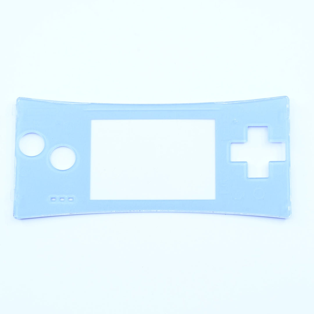 Official Pearl Blue Faceplate - Nintendo Gameboy Micro Accessory - PAL
