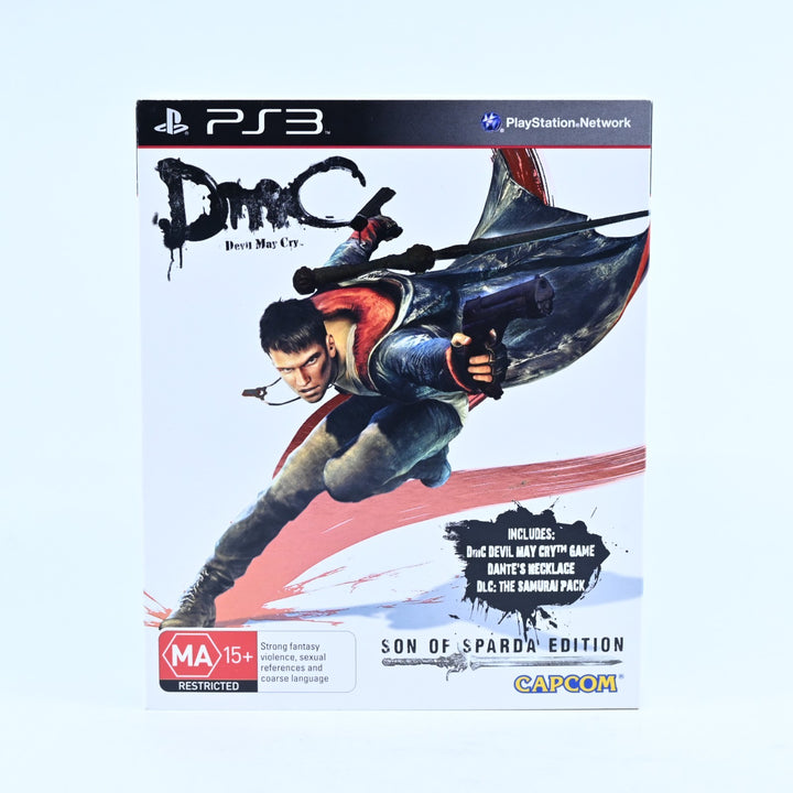 DMC: Devil May Cry Son Of Sparda Edition - Sony Playstation 3/PS3 Game + Manual