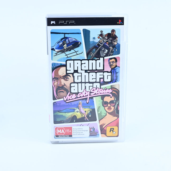 Grand Theft Auto: Vice City Stories - Sony PSP Game + Manual + Map - FREE POST!