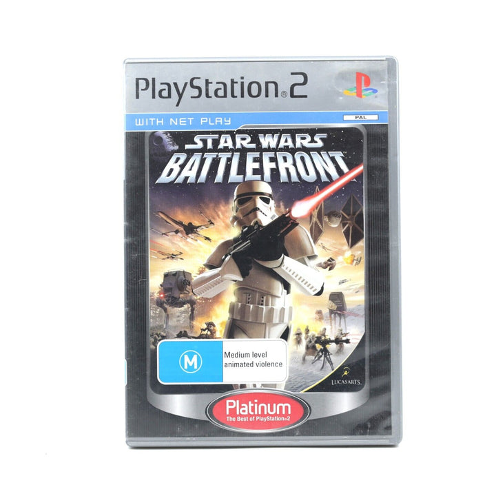 Star Wars: Battlefront - Sony Playstation 2 / PS2 Game - PAL - FREE POST!