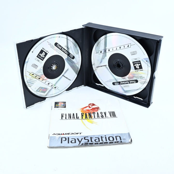 Final Fantasy VIII 8 - Sony Playstation 1 / PS1 Game + Manual - PAL - MINT DISC!