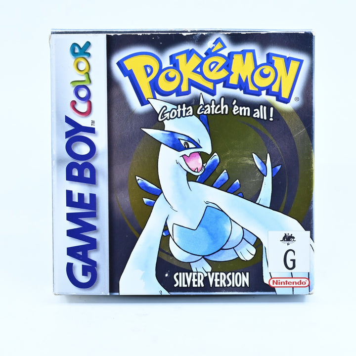 Pokemon Silver Version - Nintendo Gameboy Color Boxed Game - PAL - NEW BATTERY!
