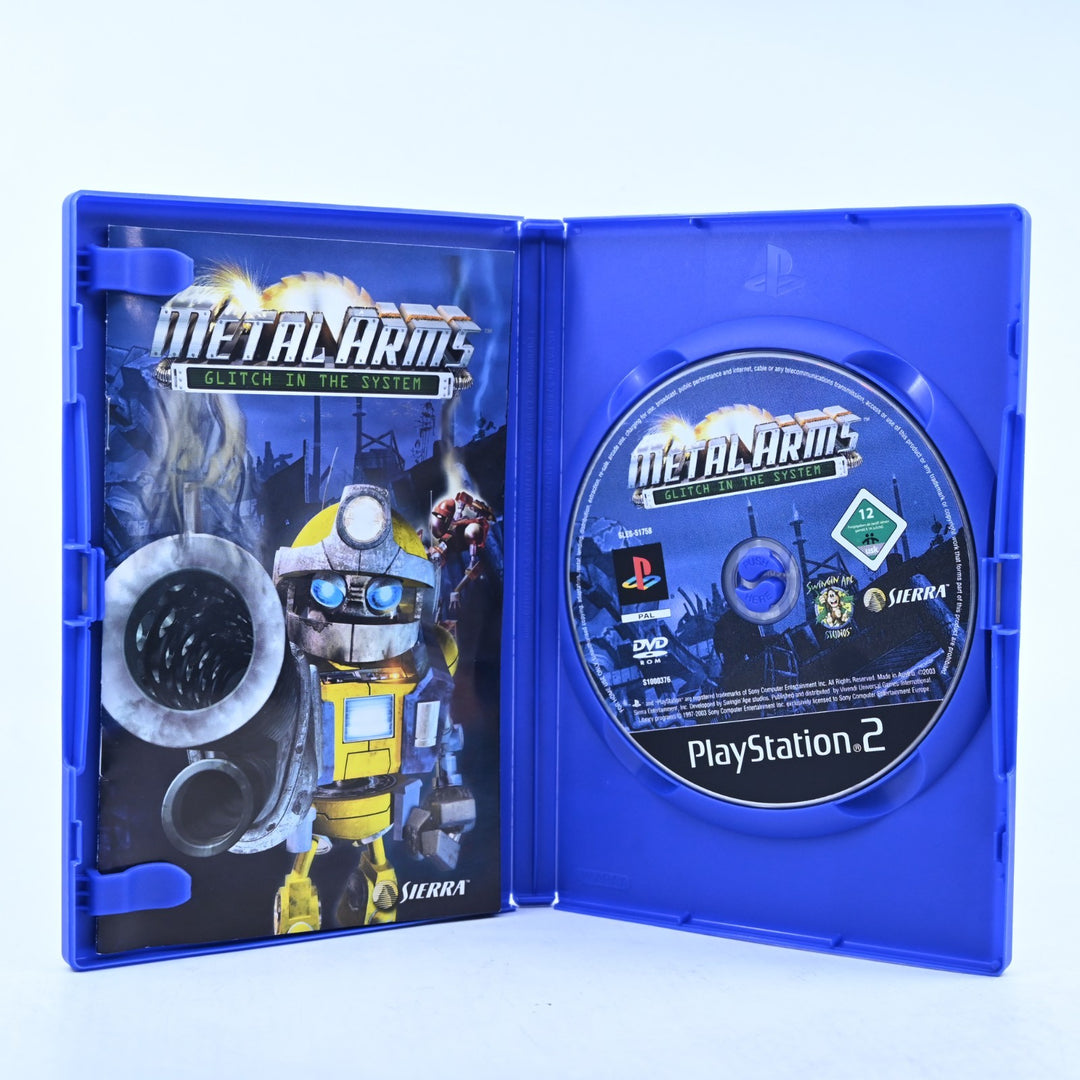 Metal Arms: Glitch in the System - Sony Playstation 2 / PS2 Game + Manual - PAL