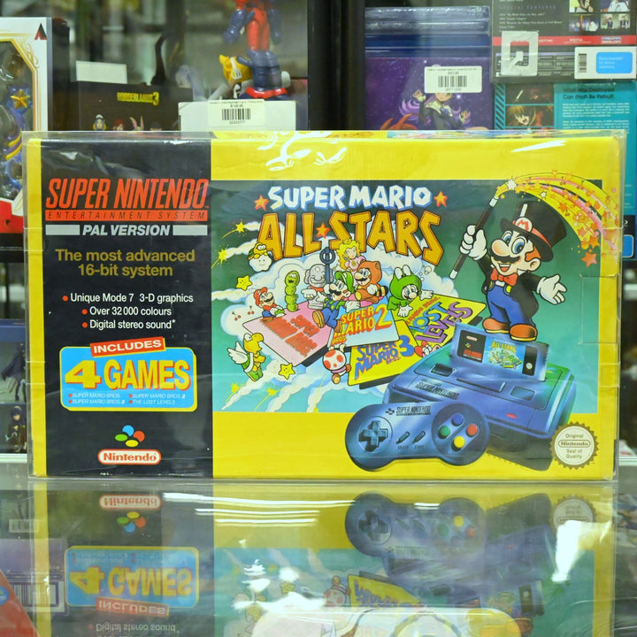 Super Mario All Stars Edition - Super Nintendo / SNES Boxed Console - PAL