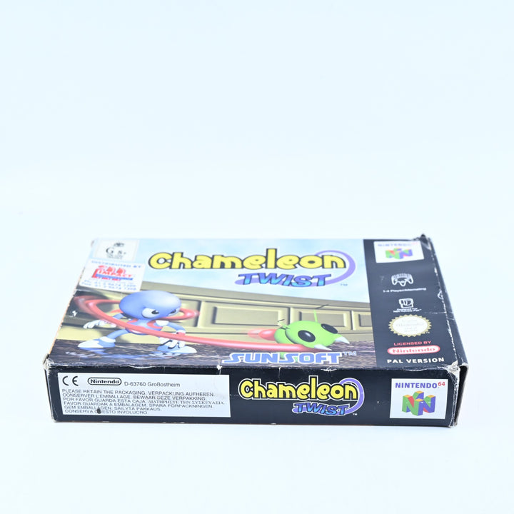 Chameleon Twist  - N64 / Nintendo 64 Boxed Game - PAL - No Manual FREE POST!