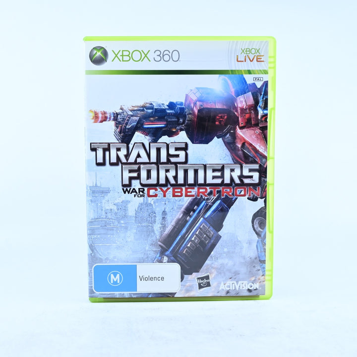Transformers: War for Cybertron - Xbox 360 Game + Manual - PAL - MINT DISC!
