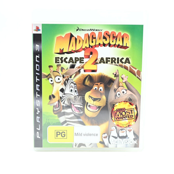 Madagascar: Escape 2 Africa - Sony Playstation 3 / PS3 Game + Manual - FREE POST