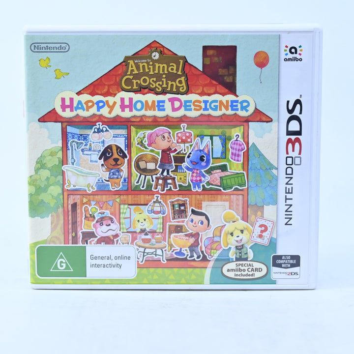 Animal Crossing: Happy Home Designer - Nintendo 3DS Game - PAL + Manual
