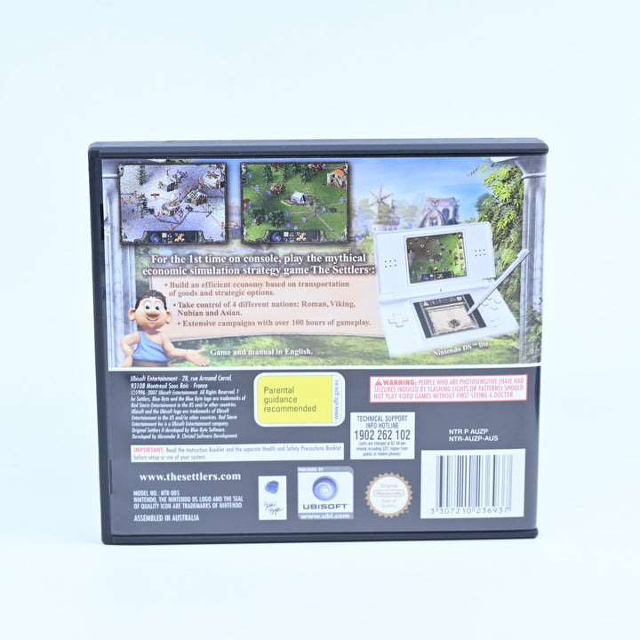 The Settlers - Nintendo DS Game - PAL + Manual - FREE POST!