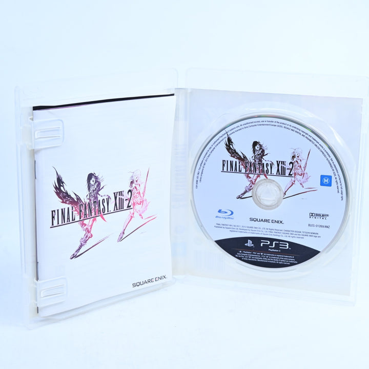 Final Fantasy XIII-2 - Sony Playstation 3 / PS3 Game + Manual - MINT DISC!