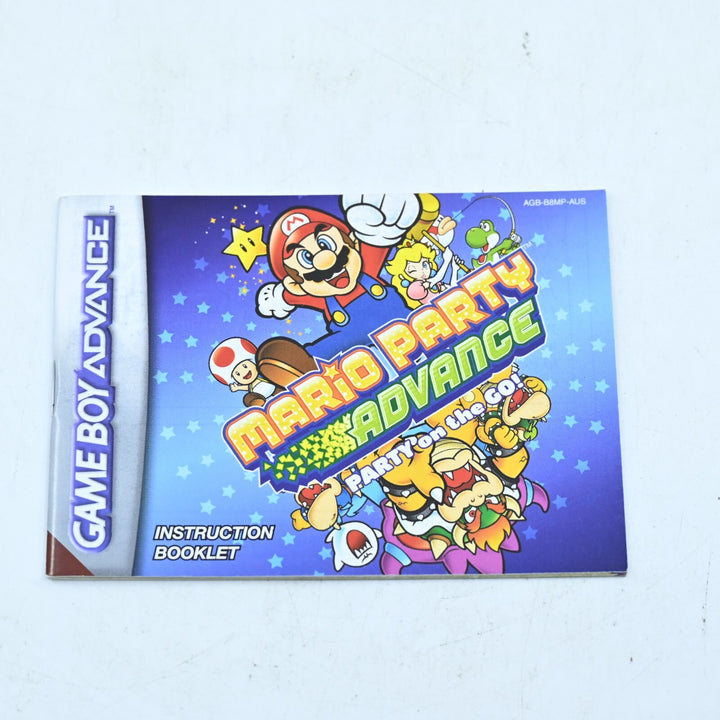 Mario Party Advance Manual - Gameboy Advance Accessory - FREE POST