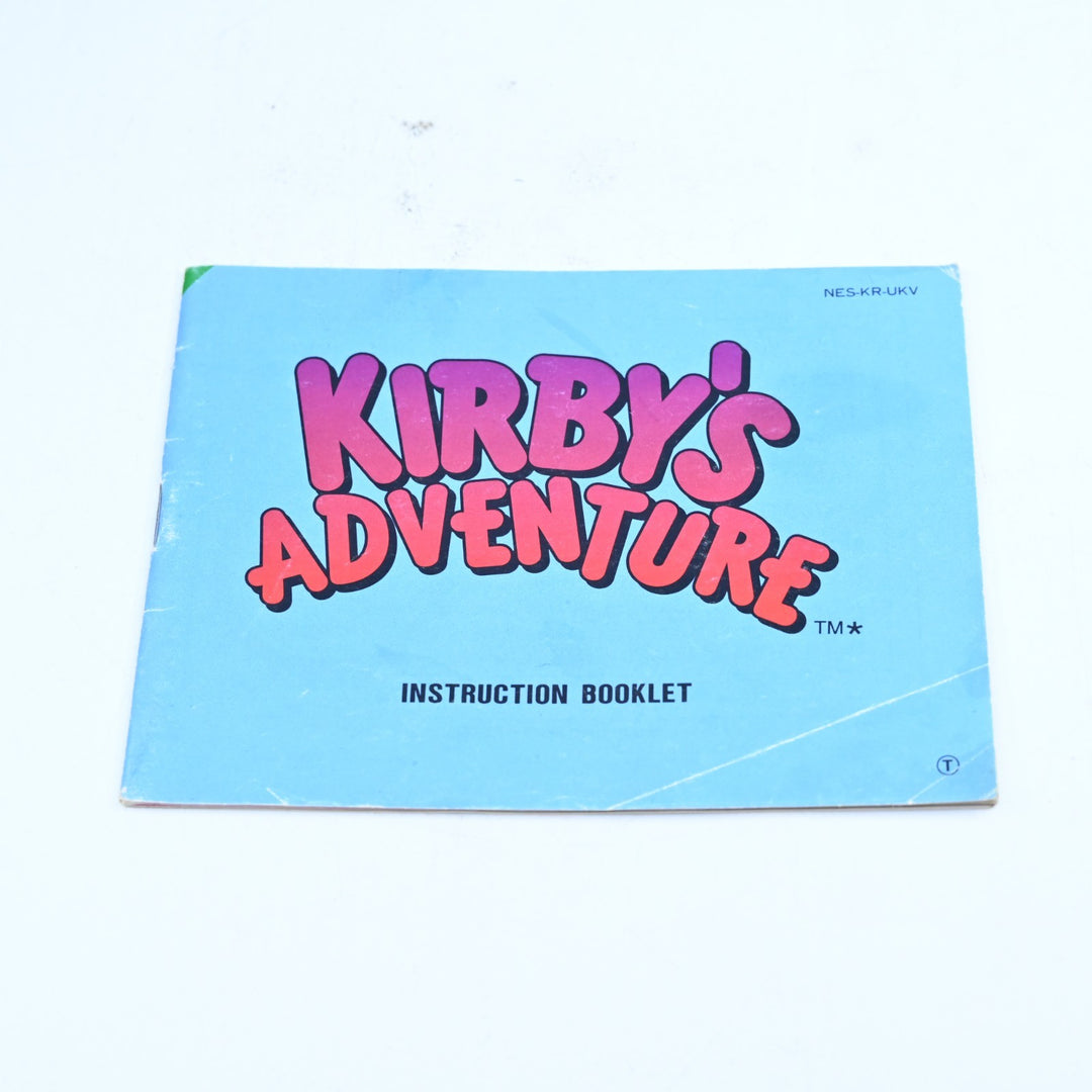 Kirby's Adventure - Nintendo Entertainment System / NES Boxed Game - PAL