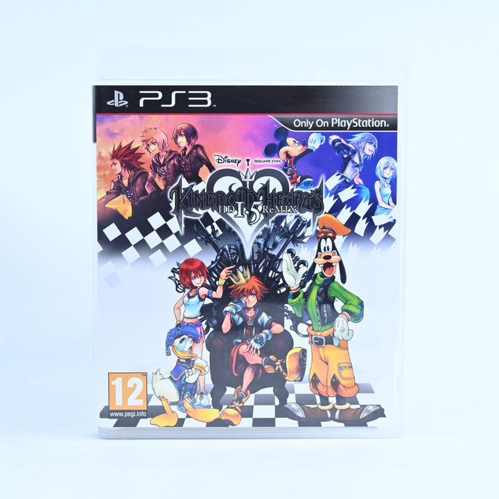 Kingdom Hearts HD 1.5 ReMix - Sony Playstation 3 / PS3 Game + Manual