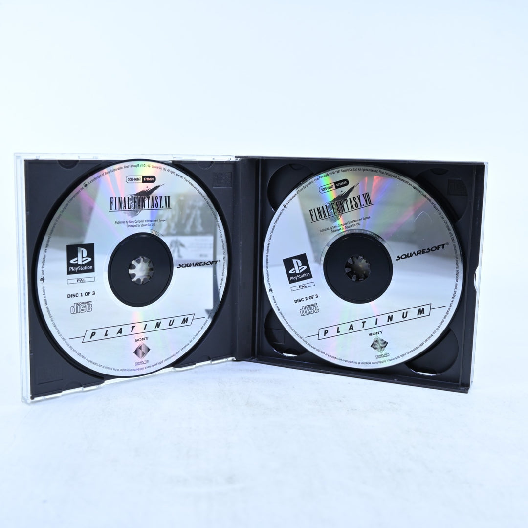 Final Fantasy VII - Sony Playstation 1 / PS1 Game - No Manual - PAL - MINT DISC!