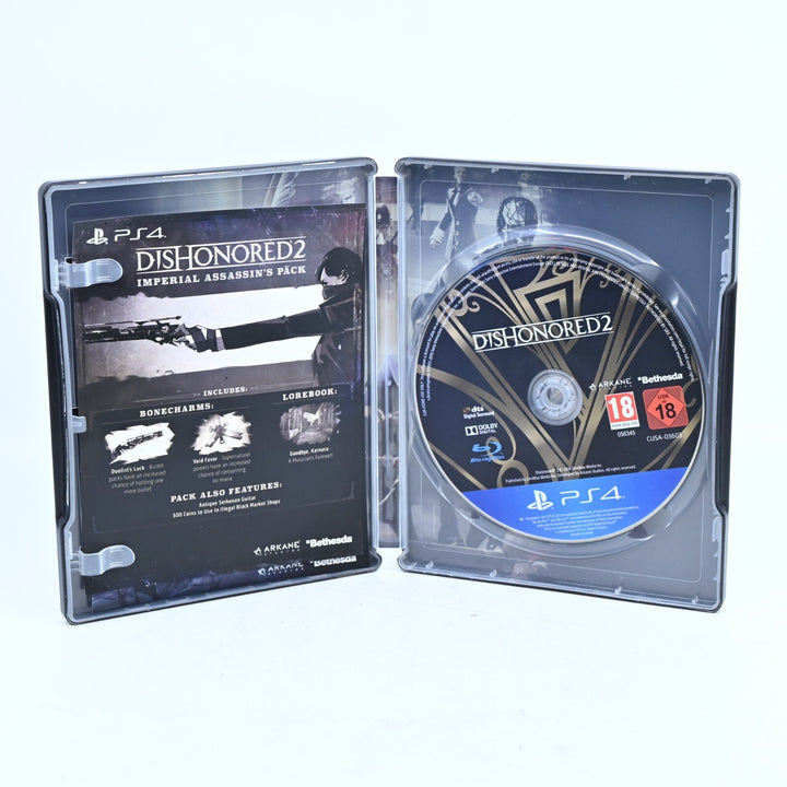 Dishonoured 2 Collectors Edition - Sony Playstation 4 / PS4 Game - FREE POST!