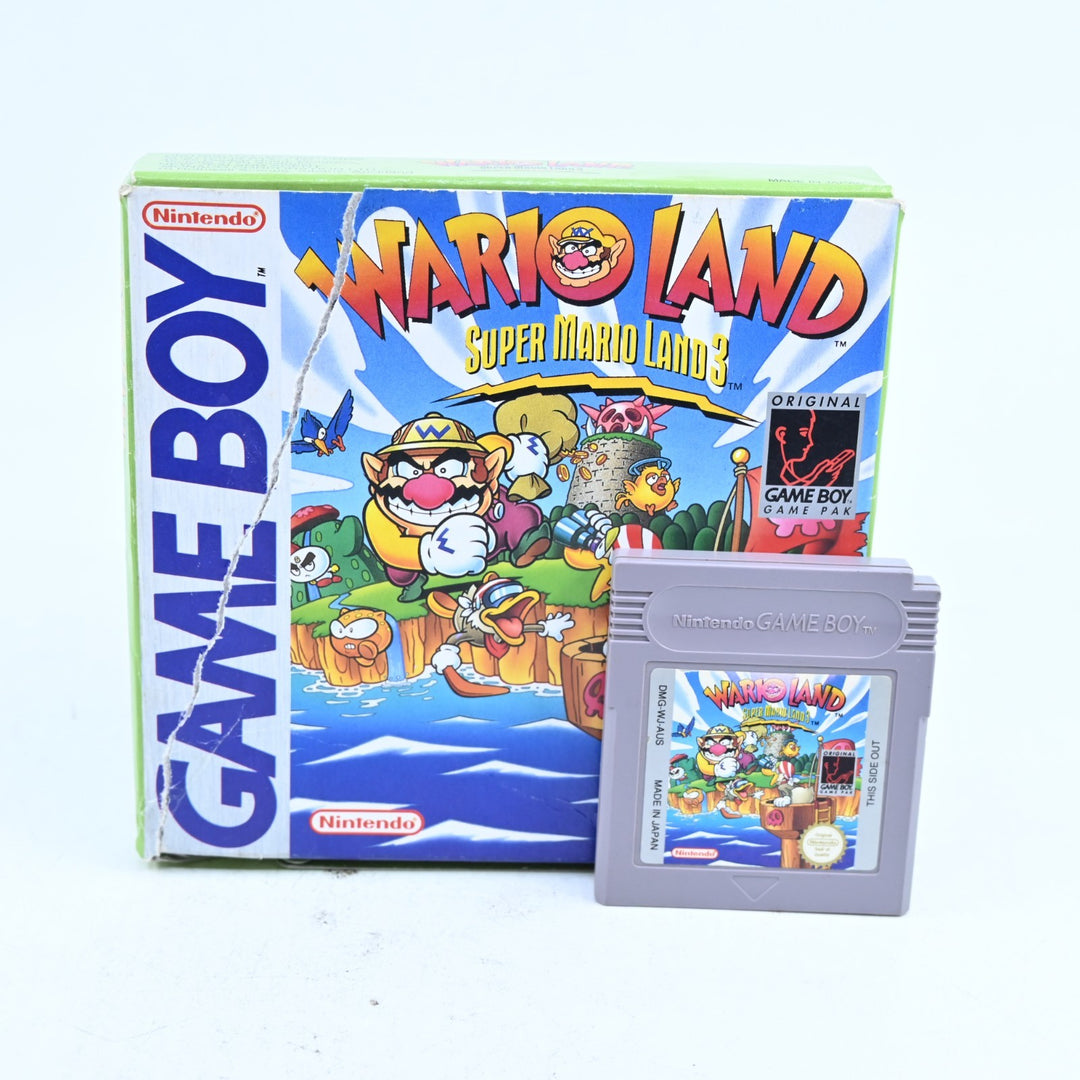 Wario Land: Super Mario Land 3 - Nintendo Gameboy Boxed Game - PAL